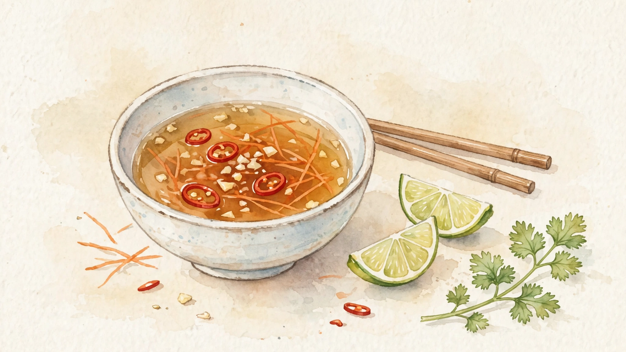 Nuoc Cham: Vietnamese Dipping Sauce