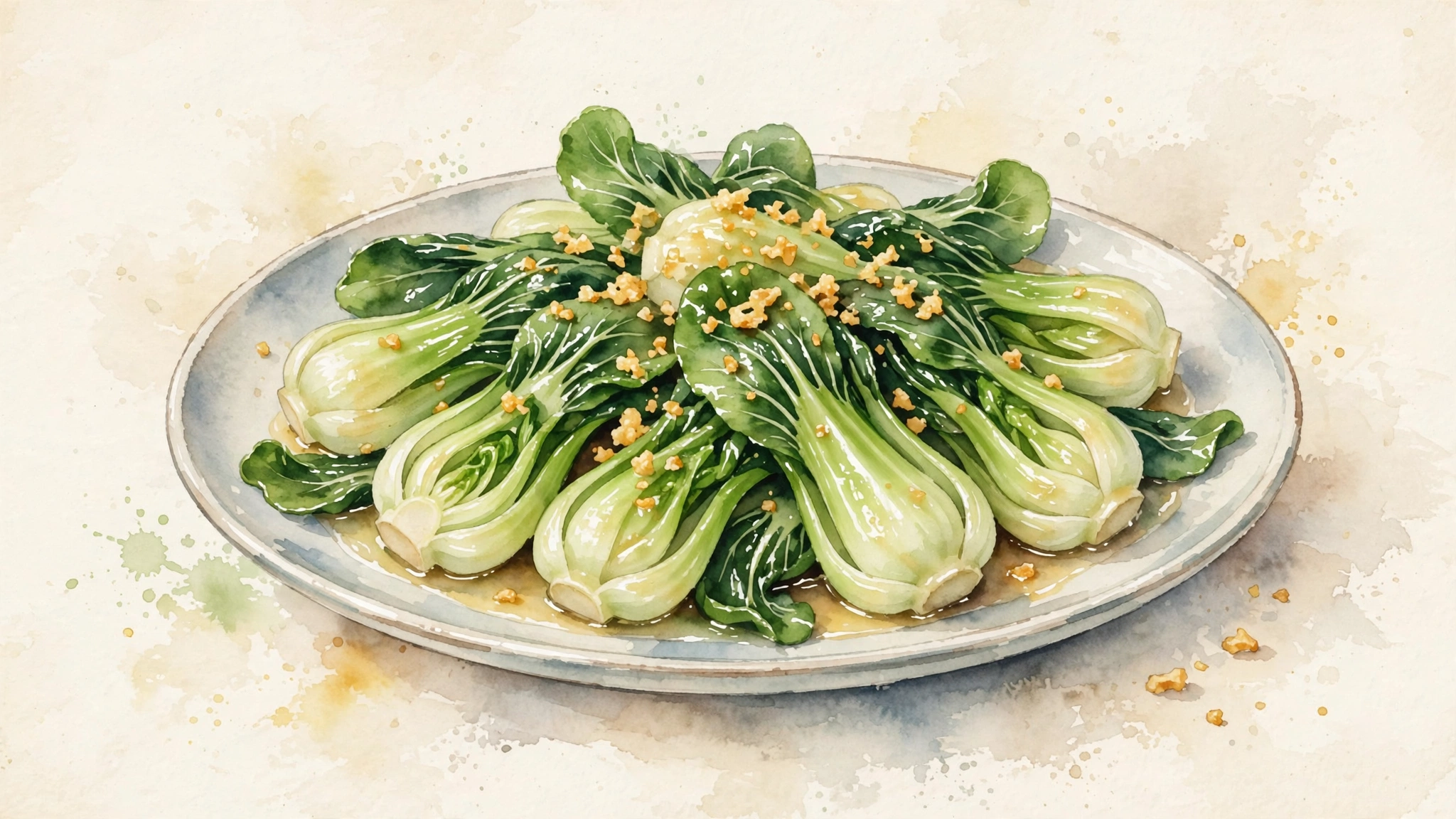Garlic Bok Choy Stir-Fry